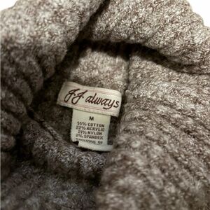 jf. always Brown Knit Mini Dress — Feminine Cozy Style